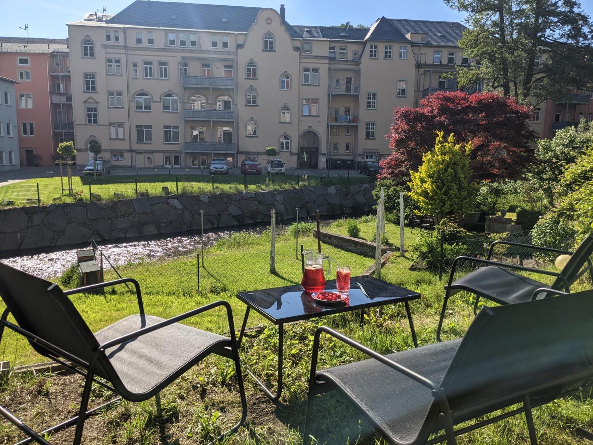 Ferienwohnung Uo2 - Urlaubsmagie - Garten, Whirlpool, Sauna Sebnitz Exterior foto