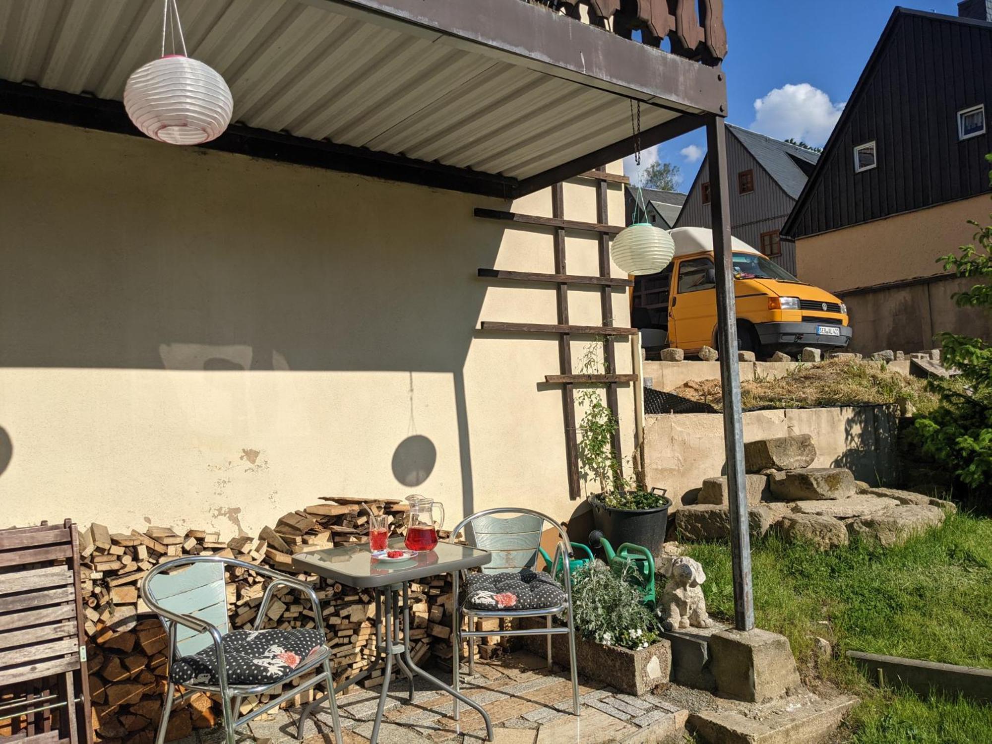 Ferienwohnung Uo2 - Urlaubsmagie - Garten, Whirlpool, Sauna Sebnitz Exterior foto